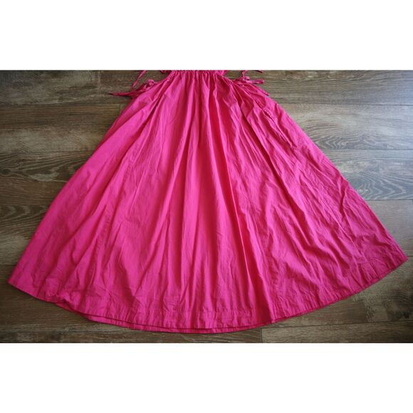 Free People OB1734765 Women's Sz S Magentiful Pink Fabiana Midi Dress - Picture 10 of 15